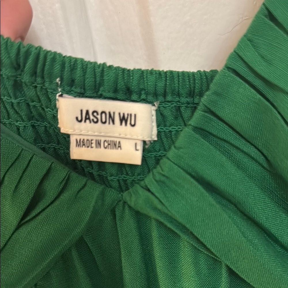 Jason Wu Green Maxi Dress - Picture 10 of 13
